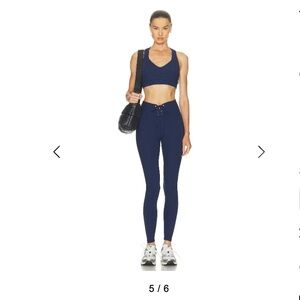 Year of Ours Navy Blue Activewear Set